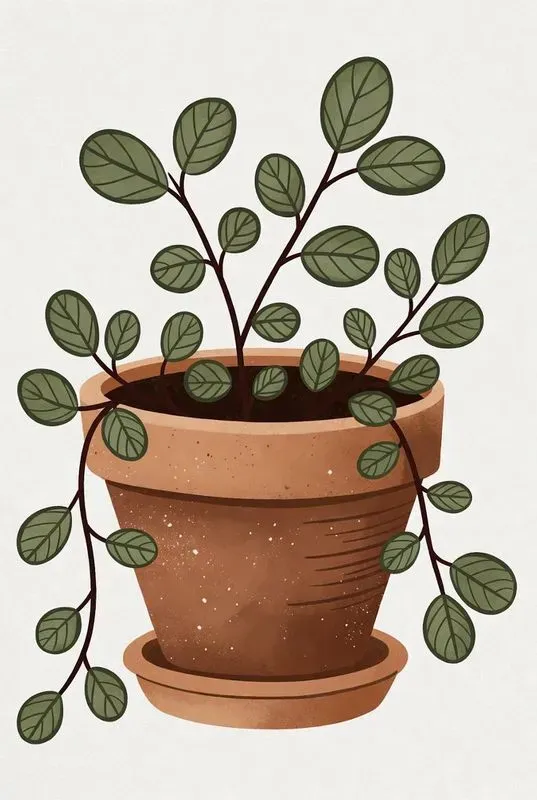 Boho 2D Home Decor Clip Art