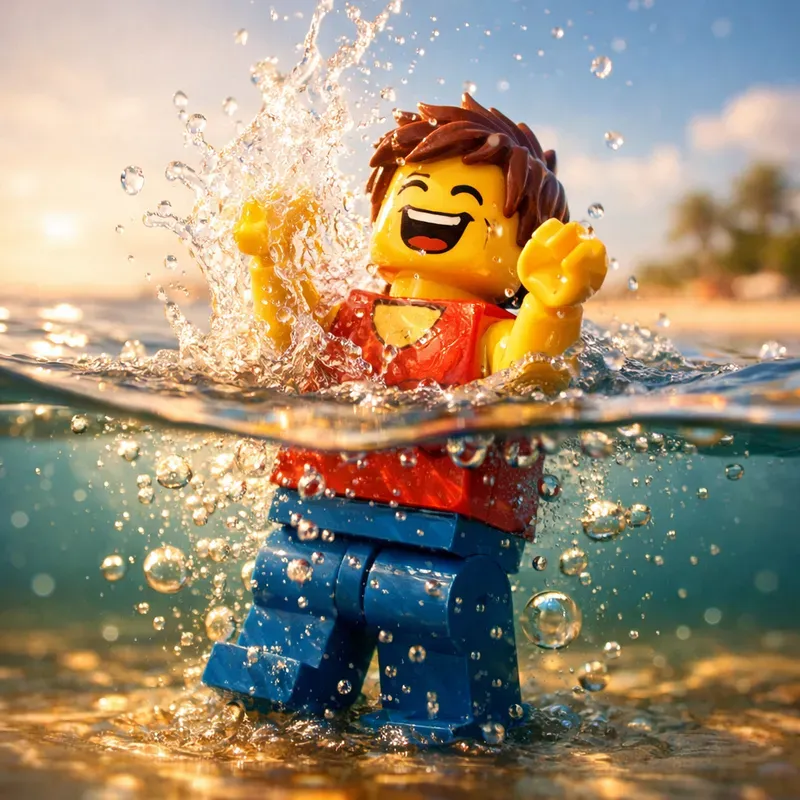 Cinematic Lego Waterline Scenes