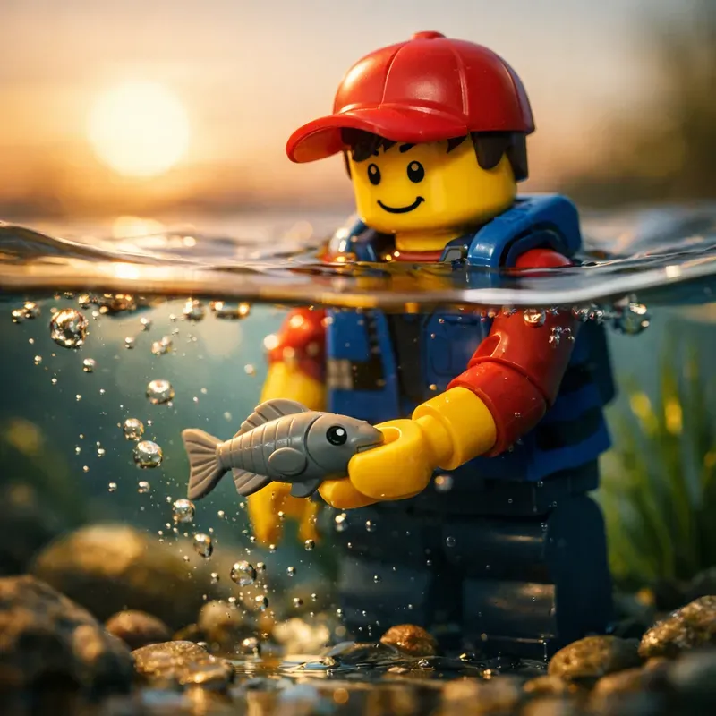 Cinematic Lego Waterline Scenes