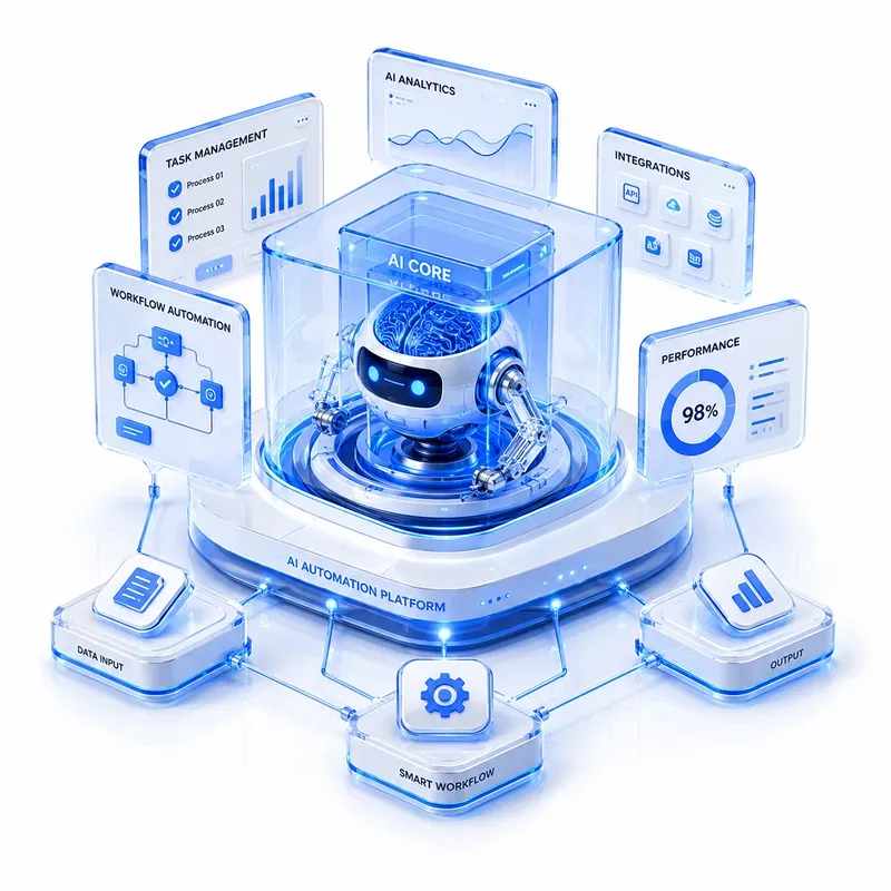 Premium Futuristic Isometric Tech Icons