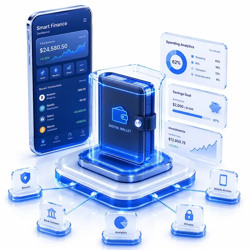 Premium Futuristic Isometric Tech Icons