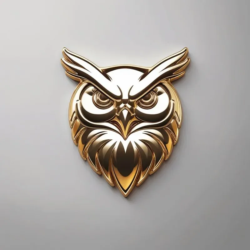 Gold Chrome Logo Designs
