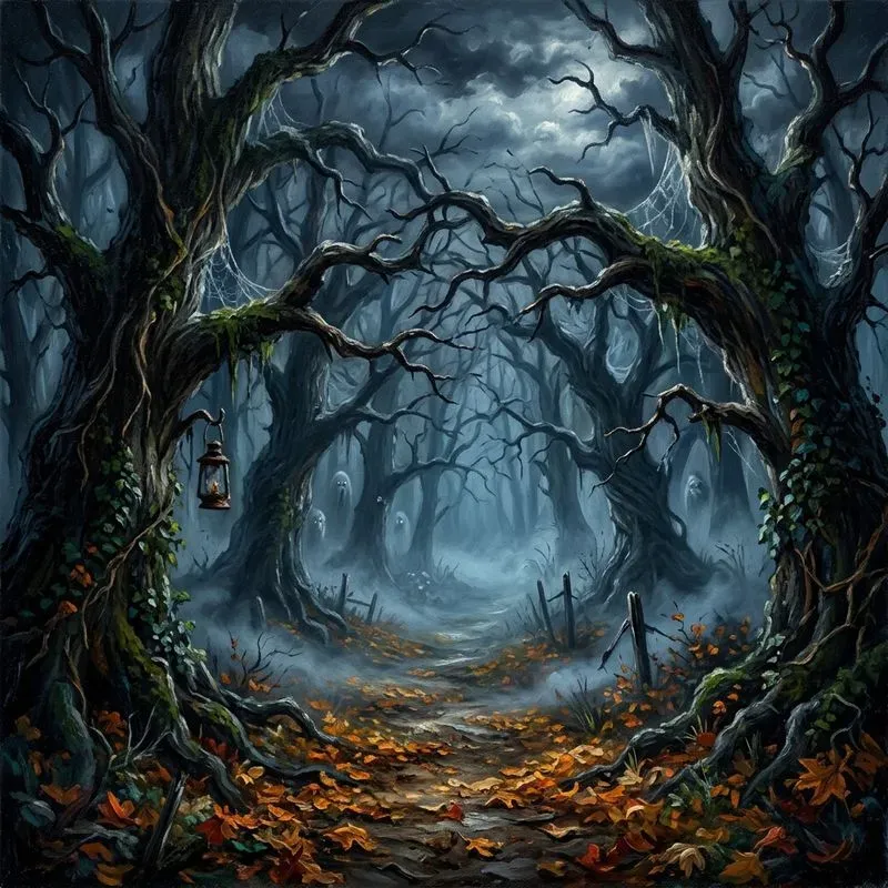 Halloween Horror Fantasy Illustrations