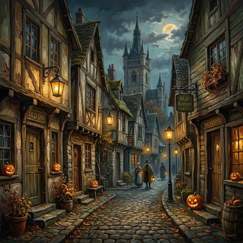 Halloween Horror Fantasy Illustrations