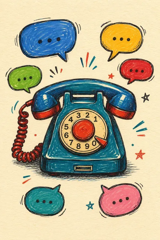 Handdrawn Retro Product Sketch Art