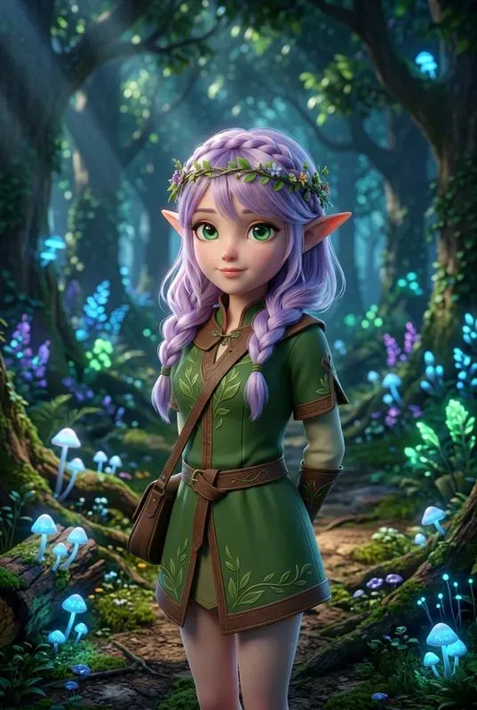 Realistic 3D Anime Characters