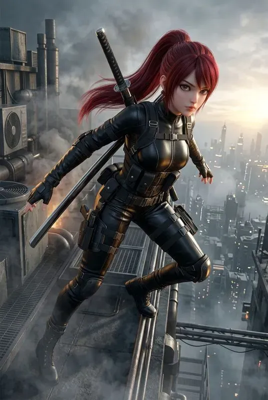 Realistic 3D Anime Characters