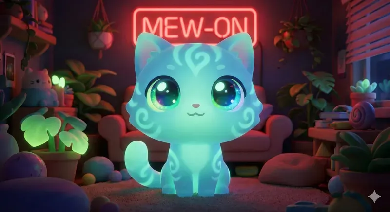 Bioluminescent Kawaii Animals