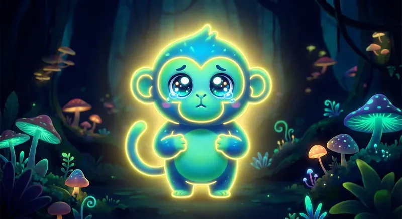 Bioluminescent Kawaii Animals