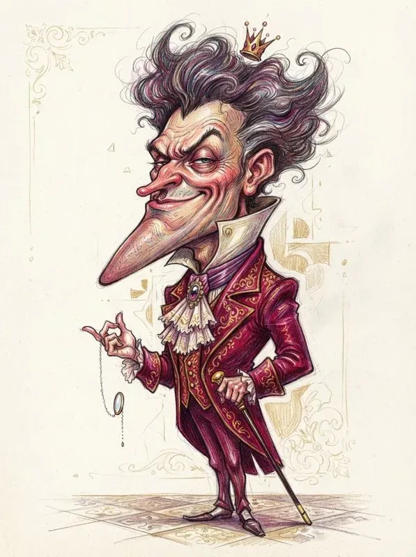 Eccentric Satirical Characters