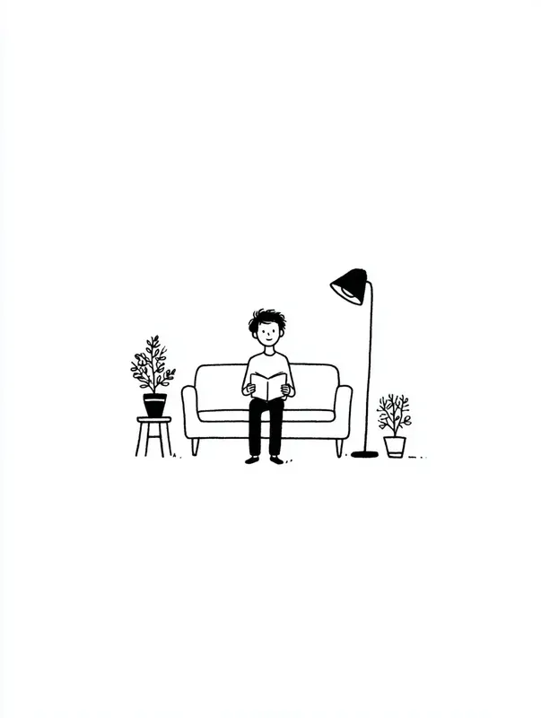 Minimal Line Art Illustrations