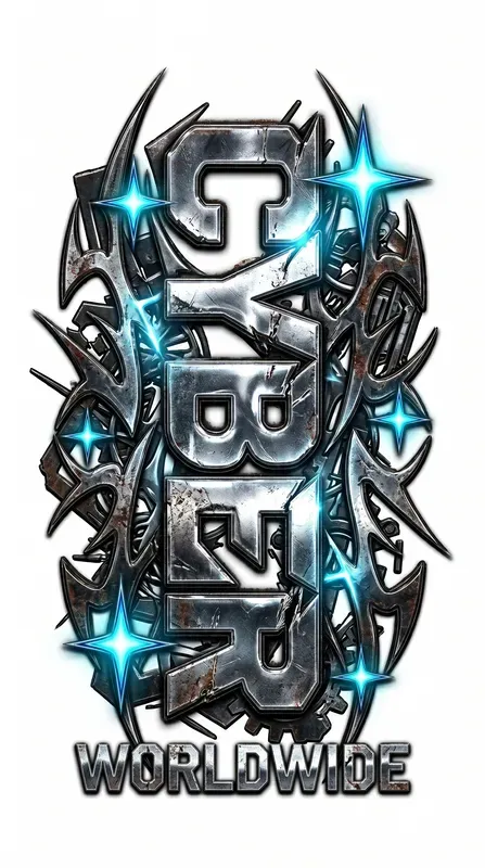 Y2k Cyber Grunge Typography Logos