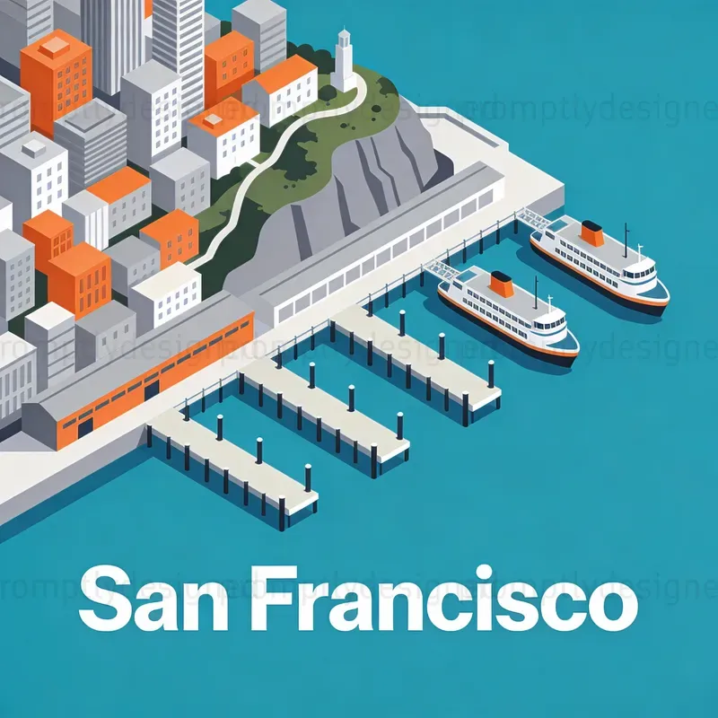Flat Vector City Illustrations