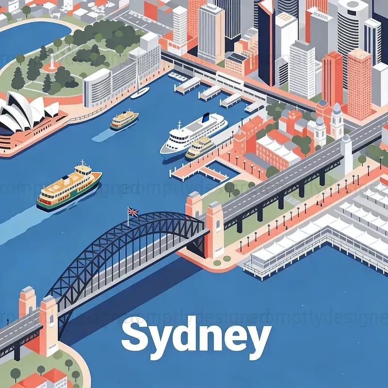 Flat Vector City Illustrations