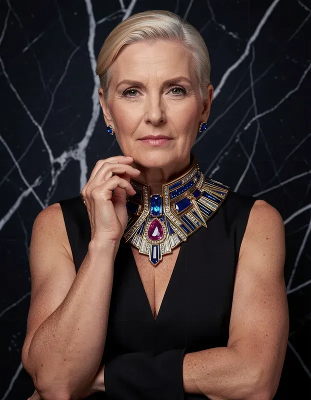 Avant Garde High Jewelry Portraits