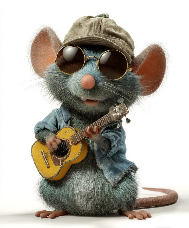 Cool Guitar Star Characters