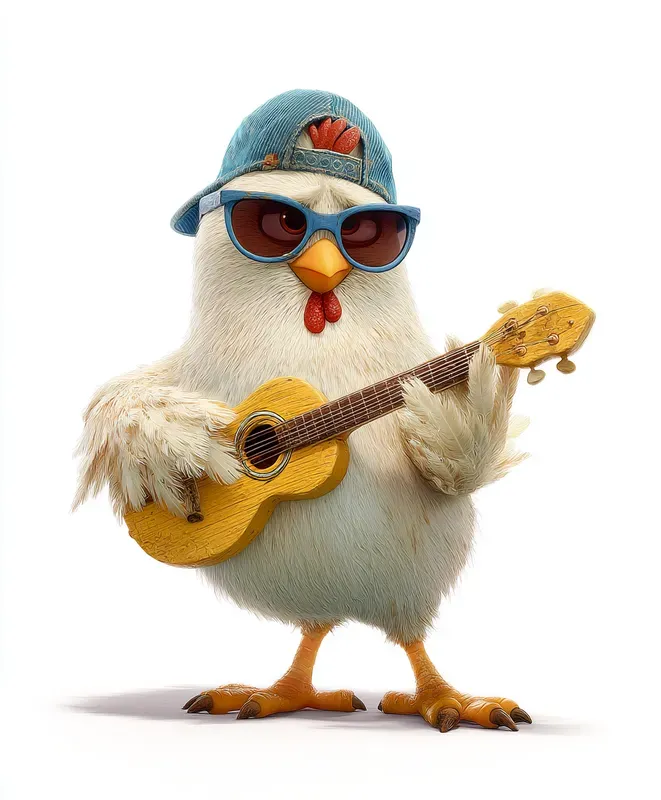 Cool Guitar Star Characters