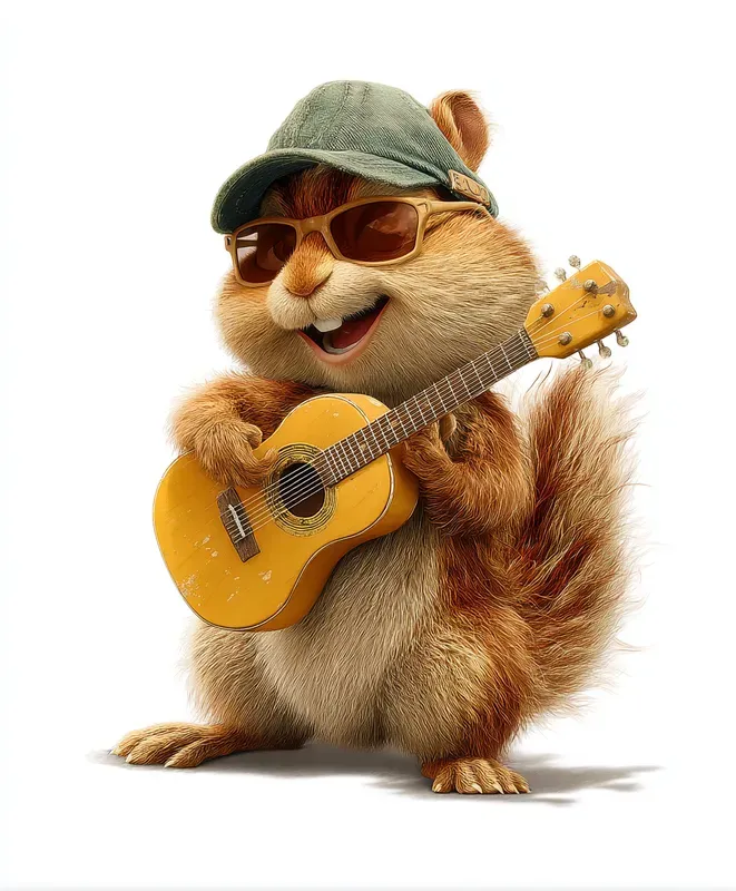 Cool Guitar Star Characters