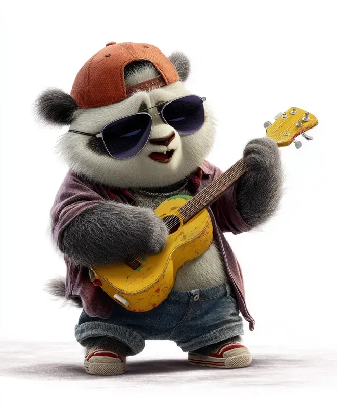 Cool Guitar Star Characters