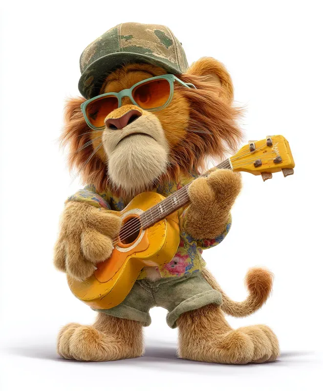 Cool Guitar Star Characters