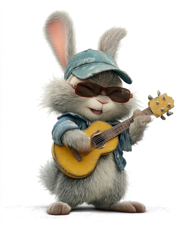 Cool Guitar Star Characters