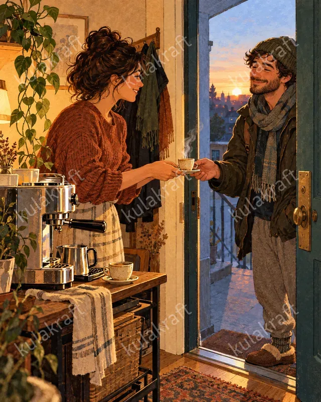 Coffee Ritual Illustration Posters