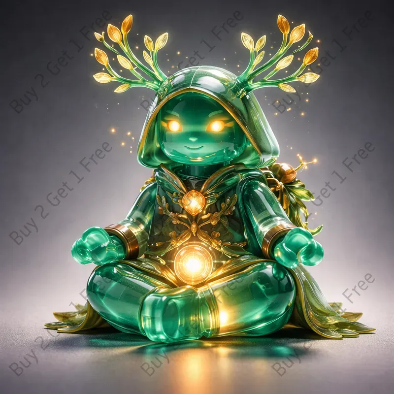 Glossy Jelly Lego Toy Character Art