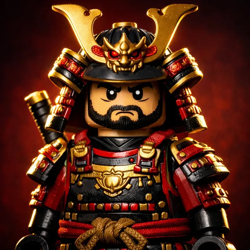 Cinematic Toy Character Portrait Generator