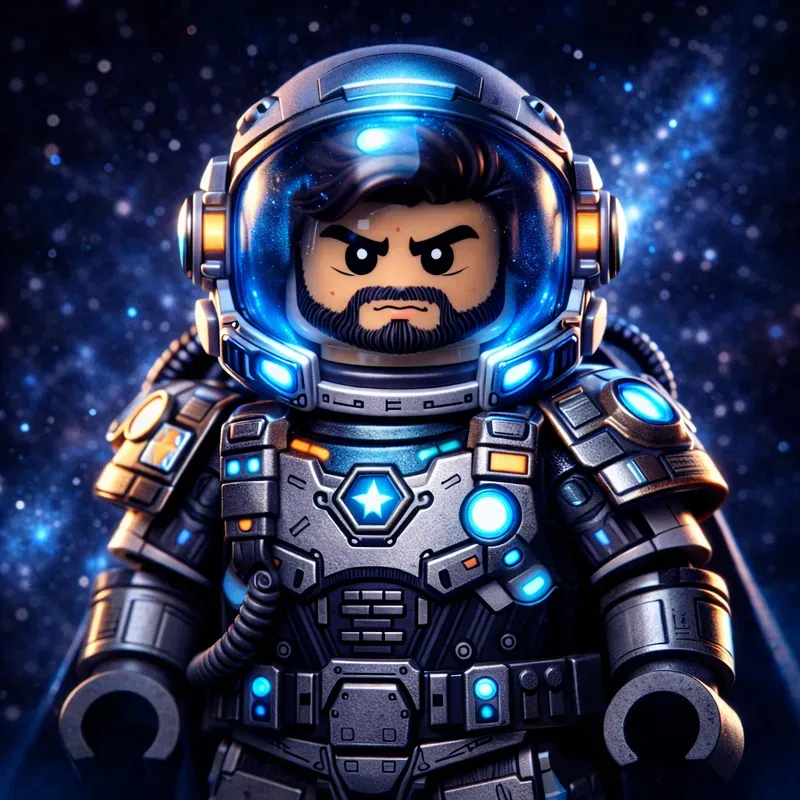 Cinematic Toy Character Portrait Generator