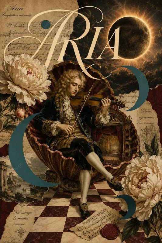 Renaissance Dreamscape Collage Posters