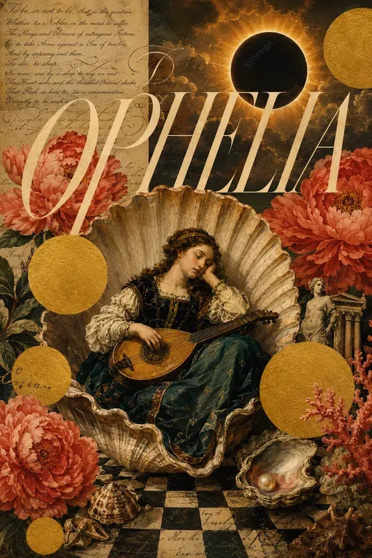 Renaissance Dreamscape Collage Posters