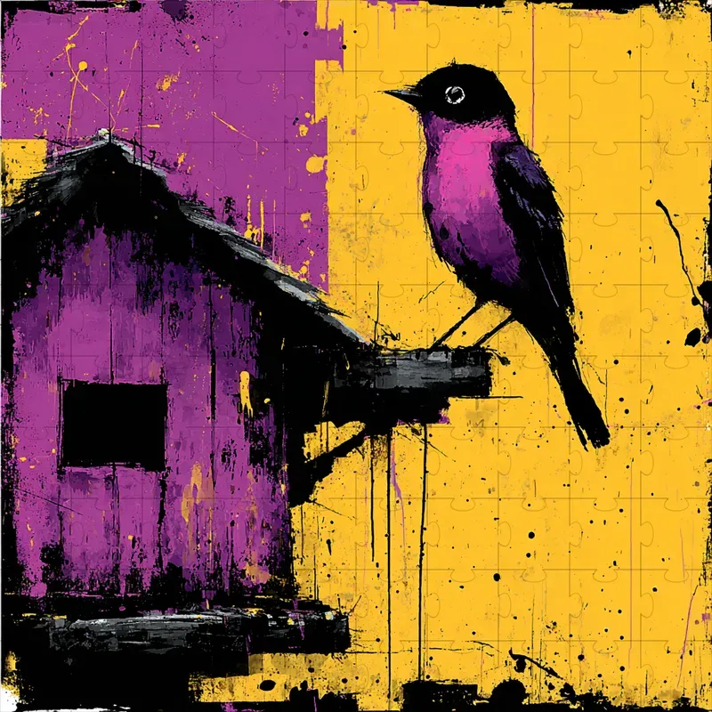 Ink Brush Grunge Punk Posters