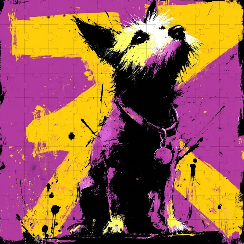 Ink Brush Grunge Punk Posters