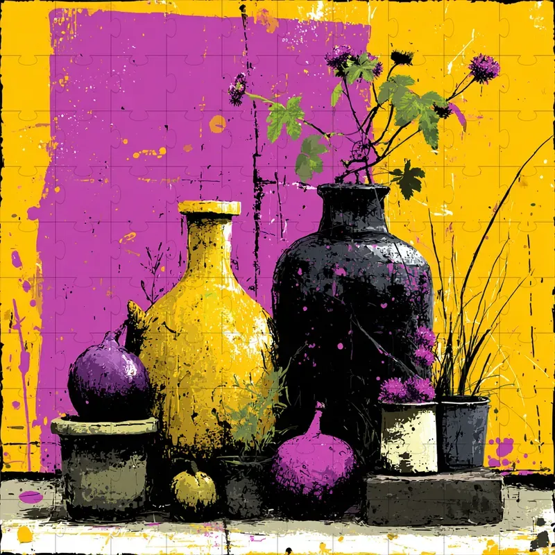 Ink Brush Grunge Punk Posters
