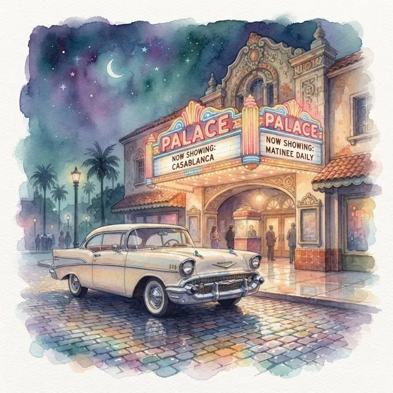 Classic Automobile Watercolor Collections