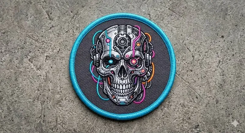 Realistic Embroidered Patches