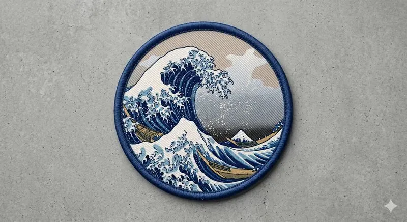 Realistic Embroidered Patches