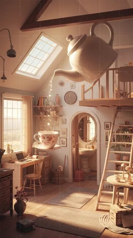 Cozy Surreal Interiors