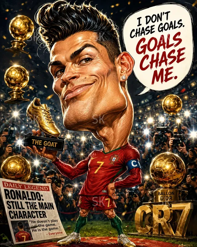 Cinematic Famous People 4K Caricatures