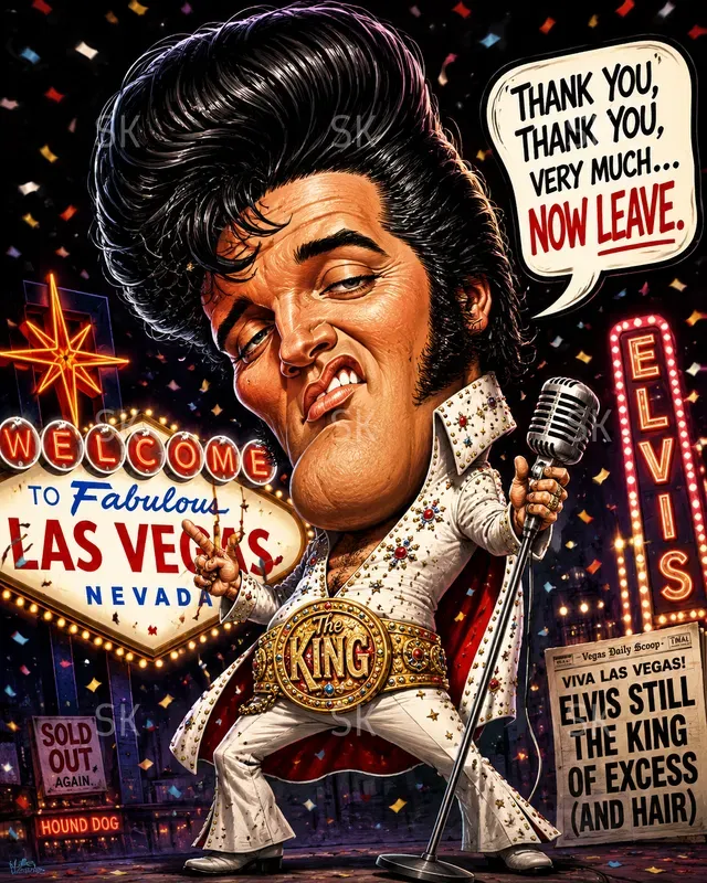 Cinematic Famous People 4K Caricatures