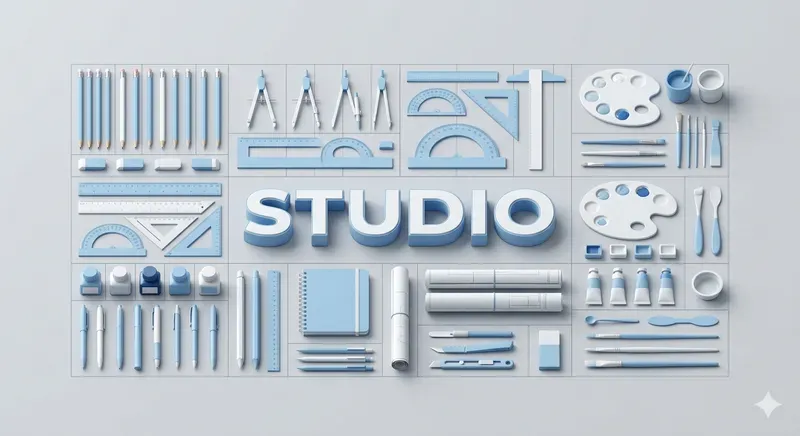 3D Isometric Knolling Brand Identities