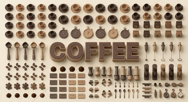 3D Isometric Knolling Brand Identities