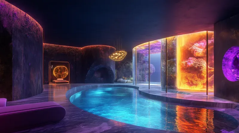 Underwater Cyber Luxury Suites