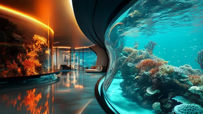 Underwater Cyber Luxury Suites