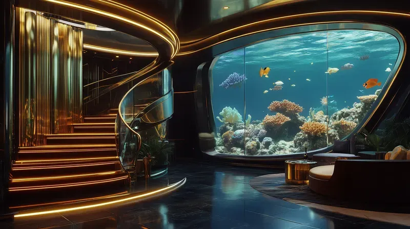 Underwater Cyber Luxury Suites