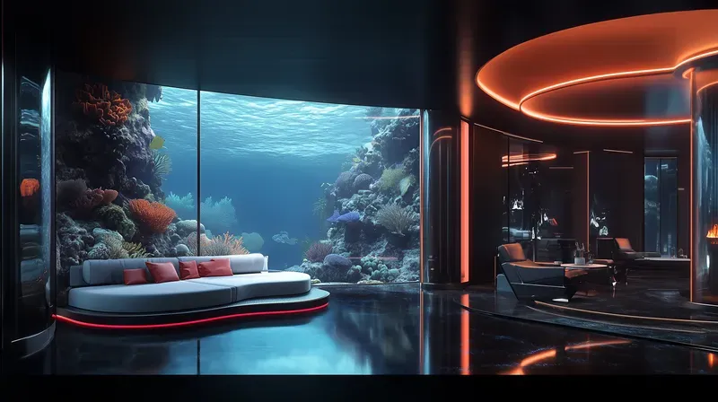 Underwater Cyber Luxury Suites