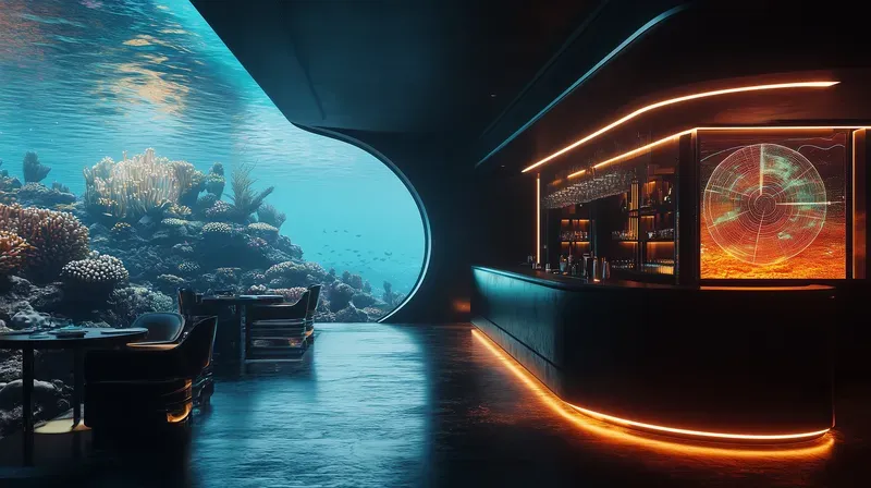 Underwater Cyber Luxury Suites