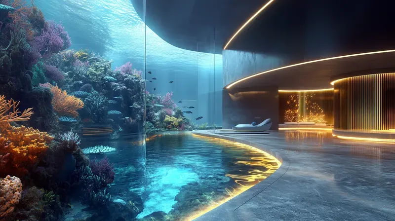 Underwater Cyber Luxury Suites