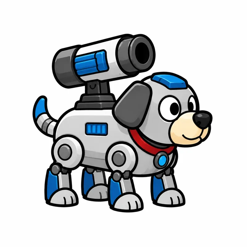 Retro Tower Defense Turret Generator