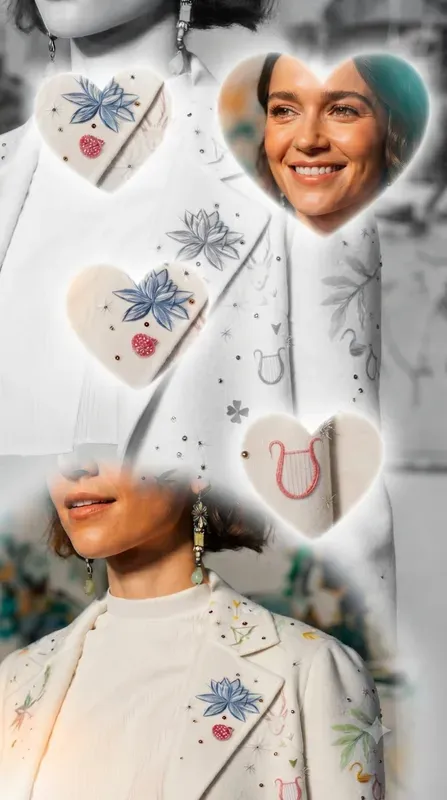 Heart Collage Portraits